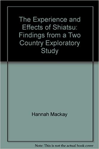 The Experience and Effects of Shiatsu: Findings from a Two Country Exploratory Study